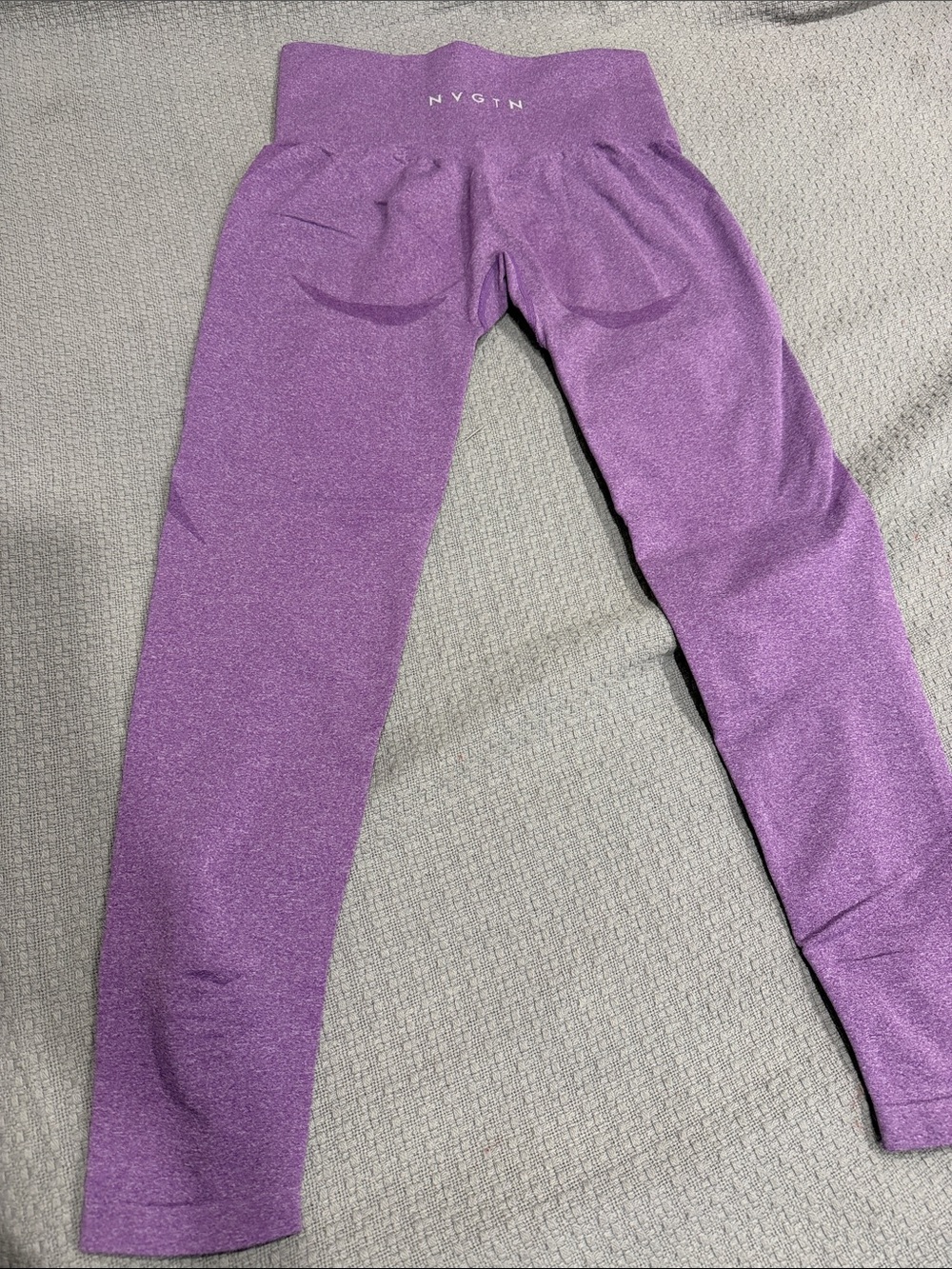 NVGTN Women's Purple High-Rise Seamless Leggings